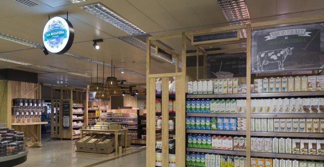 El Corte Inglés abre en Valencia su espacio ecológico 'La Biosfera' en supermercados