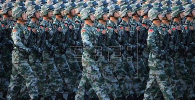 China aumentará su presupuesto de Defensa alrededor de un 7 % este año