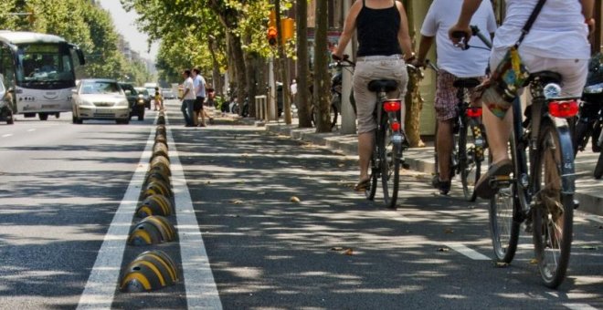 El mite de la impossible convivència entre ciclistes i vianants