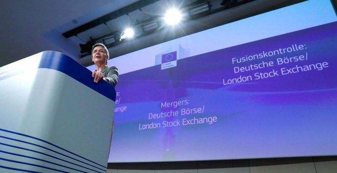 La UE bloquea la fusión de las bolsas de Londres y Fráncfort