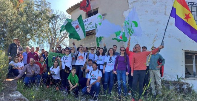 El SAT ocupa una finca en Jaén para pedir la libertad de Andrés Bódalo