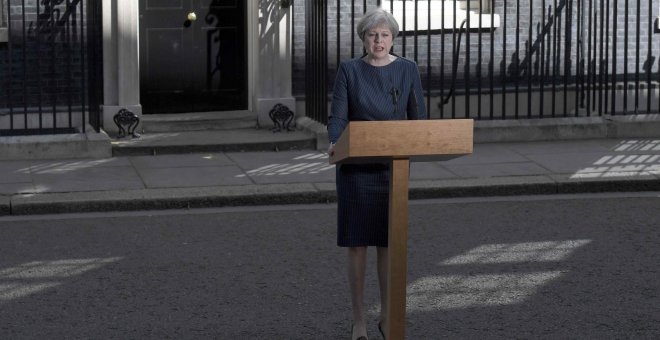 May acusa a Europa de influir en las elecciones británicas con "amenazas"