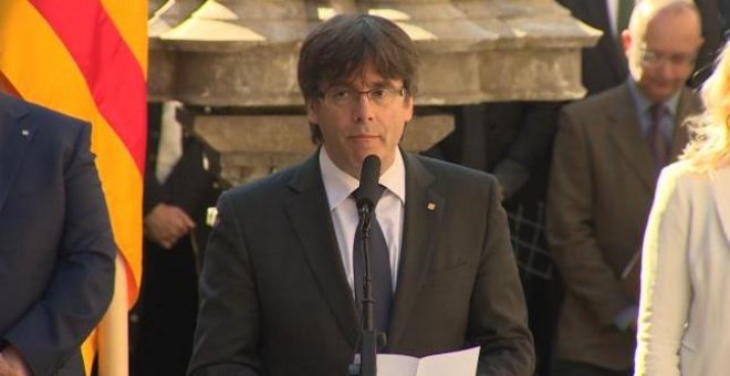 Puigdemont plantea mañana en Madrid su última oferta para pactar el referéndum