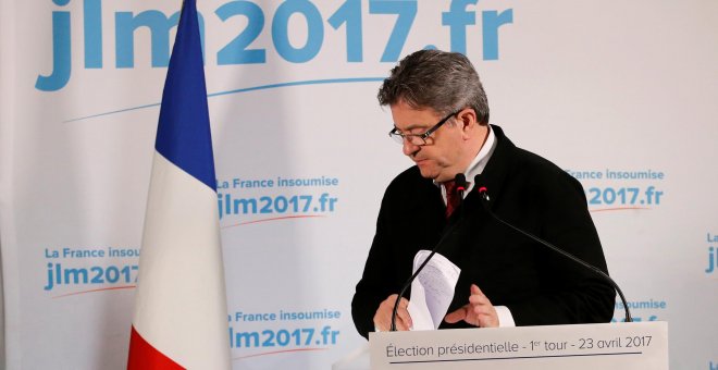 Mélenchon se queda a las puertas