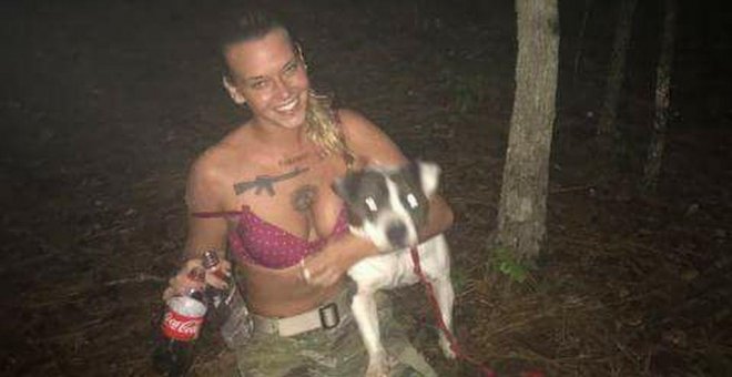 Una veterana de guerra mata a tiros a su perro mientras su novio lo graba