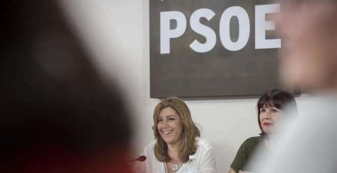 Díaz a los socialistas andaluces: "Ya todos estamos con Pedro, se acabaron los bandos"