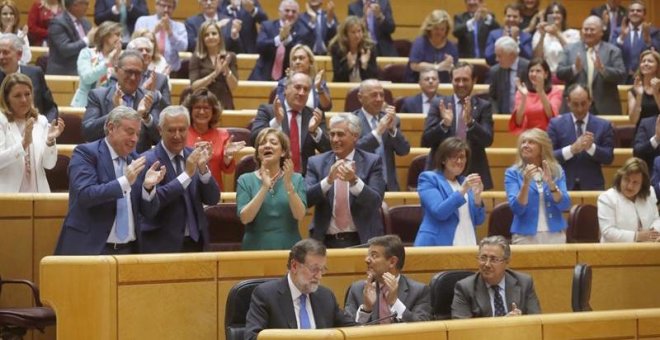 El PP engrasa en el Senado el pacto con el socio canario del PSOE para los Presupuestos