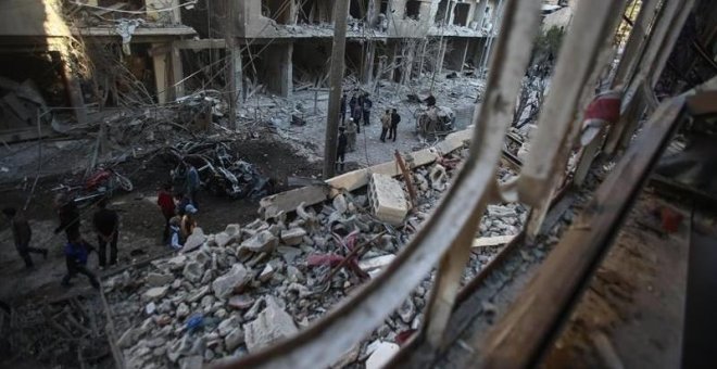 Más de un centenar de muertos, 42 de ellos niños, por ataques de la coalición en Siria