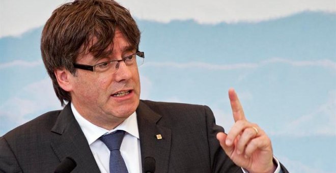 Puigdemont reta a Rajoy a aclarar si usará "la fuerza" frente al referéndum