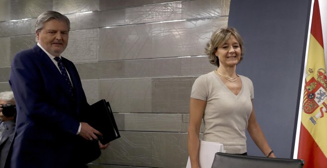 El Gobierno expresa su "rotundo" respaldo a Catalá tras la renuncia de Moix