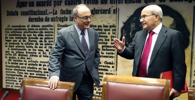 El gobernador del Banco de España evita en el Senado hablar del Popular: "No es el momento"