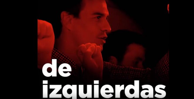 Sánchez señala el camino del PSOE con su lema del Congreso: "Somos la izquierda"