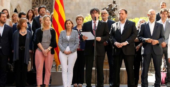 El referéndum en Catalunya, el 1 de octubre: "¿Quiere que Catalunya sea un Estado independiente con forma de república?"