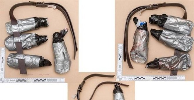 Así eran las bombas que portaban los terroristas de Londres para que no les detuvieran