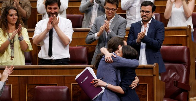 La moción a Rajoy, en imágenes