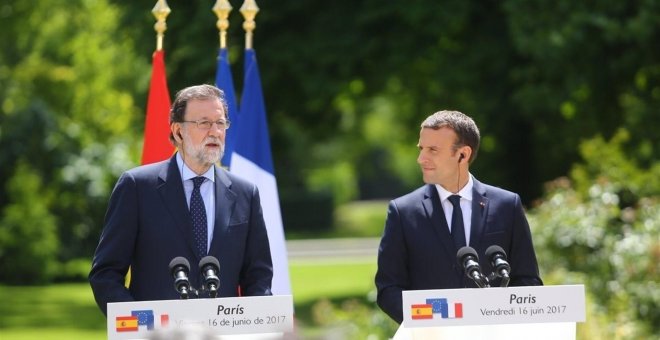 Macron se desmarca del referéndum: "Mi socio y amigo es España en su conjunto"