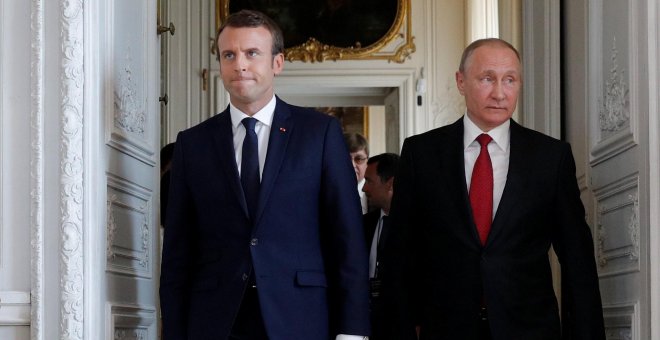 Macron adopta las tesis de Rusia sobre el conflicto en Siria
