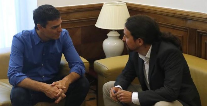 Iglesias cree que Sánchez negociará un gobierno de coalición en septiembre y a última hora