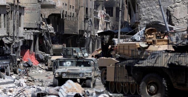 Últimos días del califato de Mosul y Raqqa