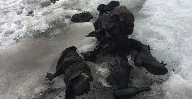 Un glaciar expulsa los cadáveres congelados de una pareja desaparecida hace 75 años