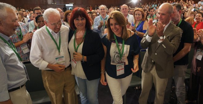 Guerra, Chaves, Griñán y Díaz se conjuran contra el "neonacionalismo” en el PSOE