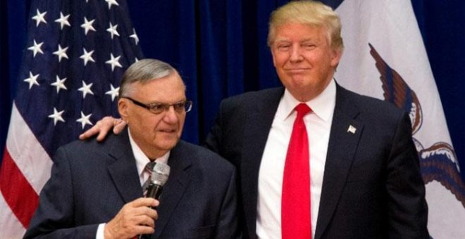 Trump indulta al polémico y racista exsheriff Joe Arpaio