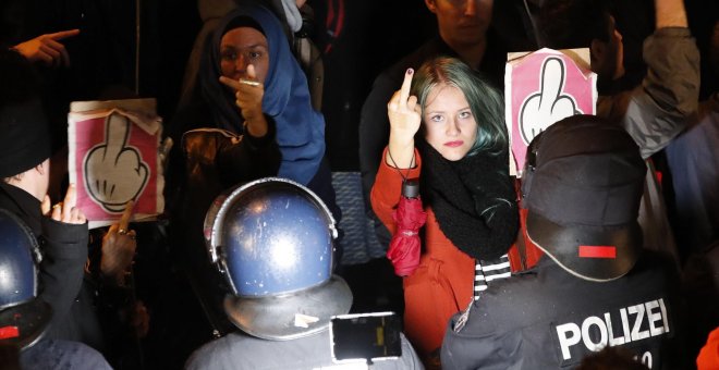 "Nazis fuera": miles de jóvenes protestan en Berlín contra triunfo de los ultras de AfD