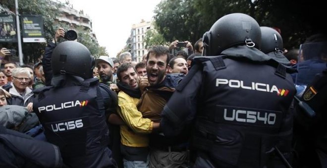 Jueces para la Democracia condena el uso desproporcionado de la fuerza policial el 1-O