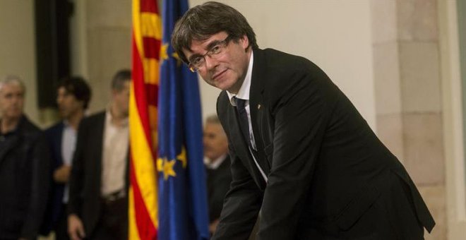 Luz verde al 155 aunque Puigdemont admite que no se declaró la independencia