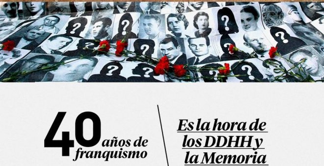 IU pide "acabar con la impunidad" de los crímenes del franquismo en el 40 aniversario de la Ley de Amnistía