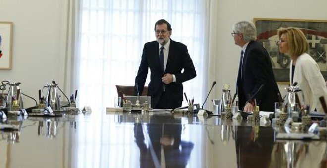 Rajoy argumenta motivos económicos para la aplicación del 155