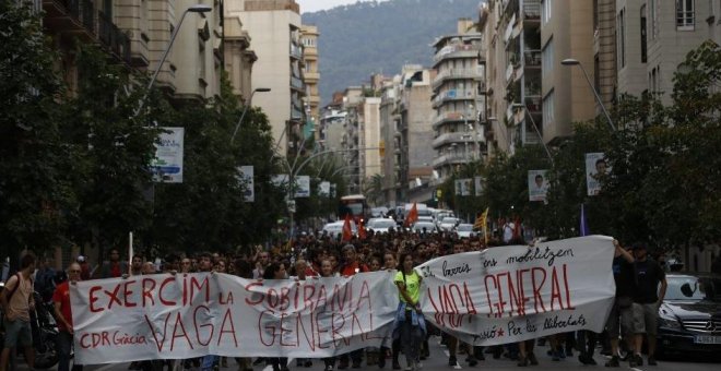 El TSJCat desestima suspender la huelga general convocada para este miércoles en Catalunya