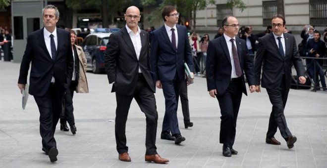 El Supremo confirma el procesamiento por rebelión de Puigdemont y del resto de investigados
