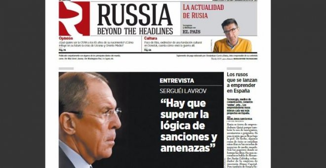 'El País' aceptó dinero de Putin por publicar propaganda rusa hasta 2016