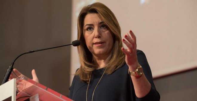 Sánchez llama a Susana Díaz para calmar a los barones por su apoyo al cupo vasco