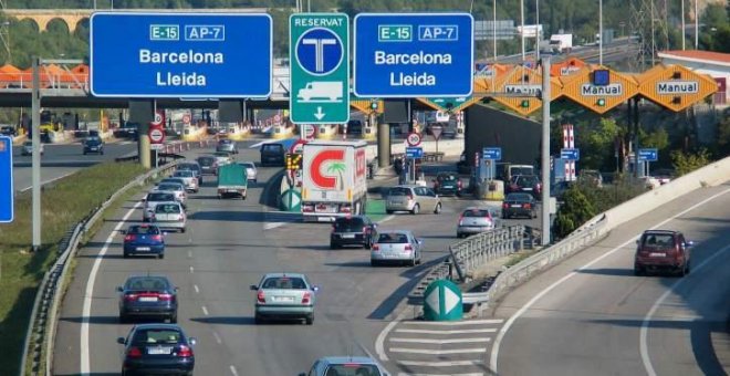 El peaje de las autopistas subirán casi un 2% en 2018 tras dos años de descensos