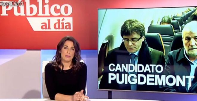 Carles Puigdemont, propuesto para ser investido president y otras noticias de hoy en el informativo 'Público al Día' del 22 de enero