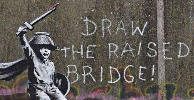 Un concejal inglés pide "limpiar" un mural de Banksy por no considerarlo "arte"
