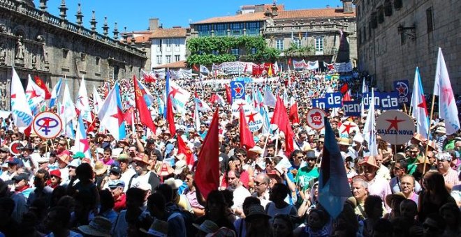 El soberanismo gallego agrupa sus fuerzas en una nueva plataforma para reclamar el derecho a decidir