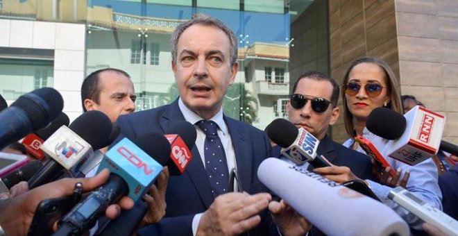 Zapatero pide a la oposición de Venezuela que firme el acuerdo de paz con el Gobierno