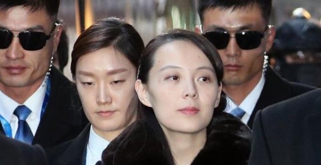 La hermana de Kim Jong-un llega a Corea del Sur en una visita histórica