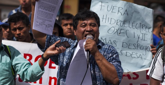 El preso Bernardo Caal y su pugna contra una hidroeléctrica en Guatemala