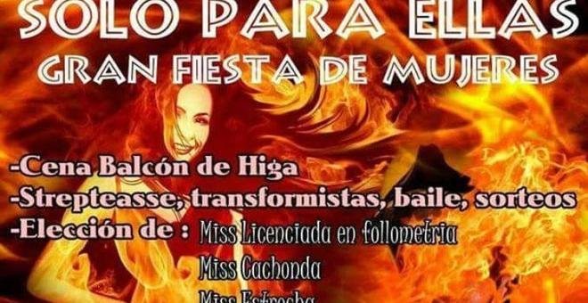 Un Ayuntamiento del PP en Tenerife apoya y patrocina una fiesta para elegir a 'Miss Cachonda' y 'Miss Estrecha'