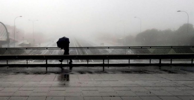 El tiempo que nos espera en el fin de semana: cambio brusco con frío, viento y lluvia