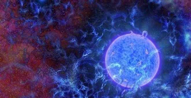 Las primeras estrellas del Universo detectadas a 180 millones de años del Big Bang