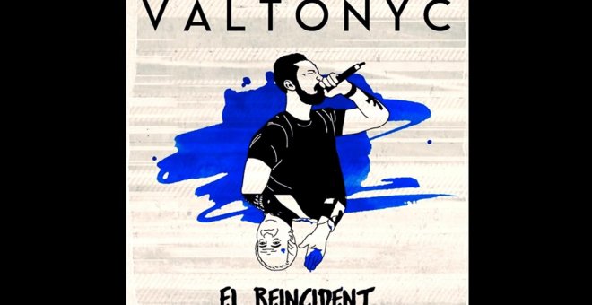 Valtonyc saca nuevo disco, 'El Reincident', con la cara del rey Juan Carlos en la portada