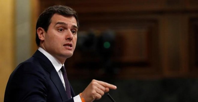 Albert Rivera le dice al Gobierno que el "triunfalismo sobra" y reclama reformas laborales y fiscales