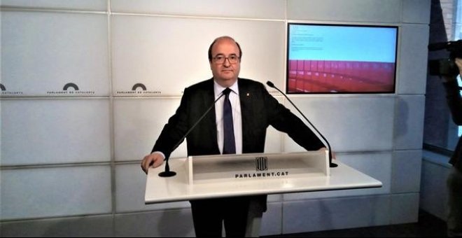 Iceta dice que hoy "no es posible" un Govern de concentración pero insiste en "acercar posiciones"