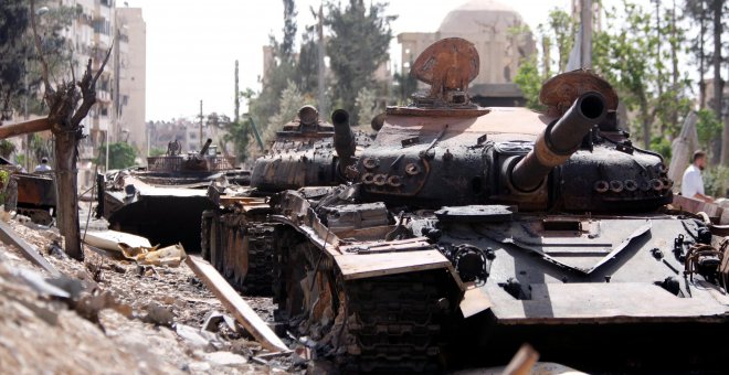 Cae el último bastión del Estado Islámico en el área de Damasco