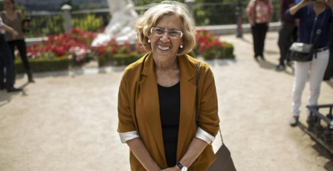 Victoria de Carmena frente a las grandes eléctricas, que dicen adiós a 82 millones en pro de una ciudad de Madrid sostenible